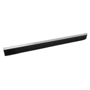 Image of Fixman Garage Door Brush Strip 50mm Bristles Aluminium - 2 x 1067mm Aluminium