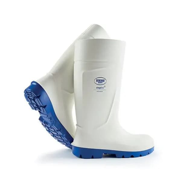 Image of Steplite Bekina Steplite Easygrip Steel Toe Cap Neotane S4 Safety Boots 1 Pair White 11 BNPAN3P105311