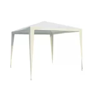 Image of Outsunny 2.7 x 2.7m Garden Gazebo - White
