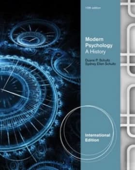 Image of Modern Psychology by Duane Schultz Paperback