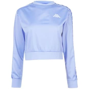 Image of Kappa Ahmis Crop T Shirt - Blue