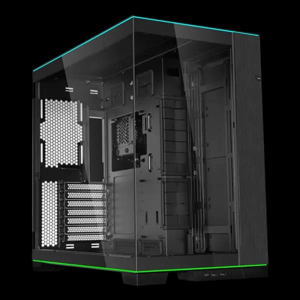 Image of Lian Li O11D EVO RGB Mid-Tower Dual Chamber Case - Black - O11DERGBX