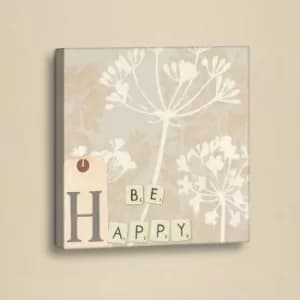 Image of TEK194 Cream White Decorative PU Leather Painting