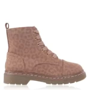 Image of Miso Classic Lace Up Boots Child - Pink