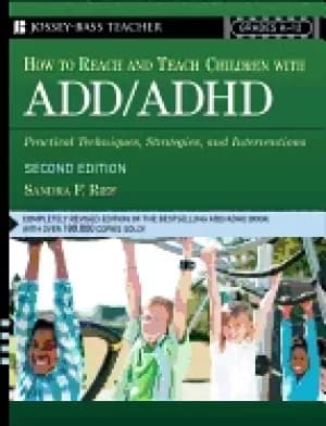 Image of how to reach and teach add adhd children practical techniques strategies an