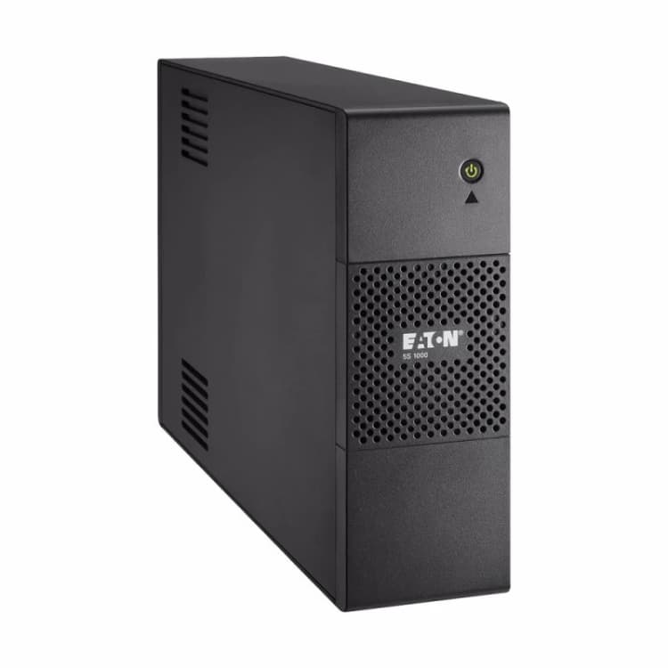Image of Eaton 5S 1500i - UPS - AC 220/230/240 V - 900 Watt - 1500 VA - 1-phase - 9 Ah - USB - output connectors: 8 - Black 5S1500IBS Black