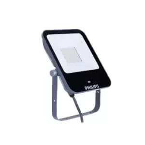 Image of Philips Ledinaire 50w Mini LED IP65 Floodlight Wide Beam with MW Sensor, Photocell & Remote Control Cool White - 911401733382