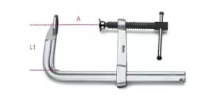 Image of Beta Tools 1595 Screw Clamp Max A: 1030mm L1: 125mm 015950100