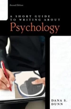 Image of A short guide to writing about psychology by Dana S. Dunn