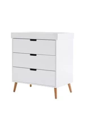 Image of Obaby Maya Changing Unit, White/Natural