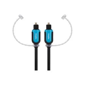 Image of Maplin Optical Audio Cable TOSlink Male to TOSlink Male 10m
