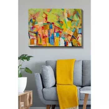 Image of Kanvas Tablo (70 x 100) - 48 Multicolor Decorative Canvas Painting
