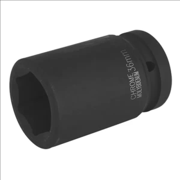 Image of Genuine SEALEY IS136D Impact Socket 36mm Deep 1Sq Drive