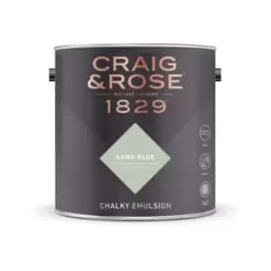 Image of Craig & Rose Chalky Emulsion Sung Blue - 5L