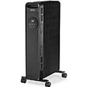 Image of igenix Oil Filled Radiator IG2621BL 24 x 39 x 63.5cm Black