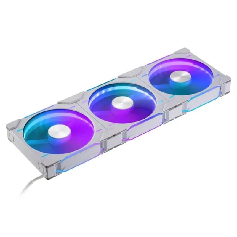Image of Phanteks D30 Reverse Airflow 140mm DRGB PWM Triple Fan Pack - White