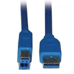 Image of Tripp Lite USB 3.0 SuperSpeed Device Cable A to B M Male 10ft