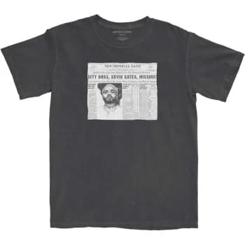 Image of Kevin Gates - The Paper Unisex Large T-Shirt - Grey