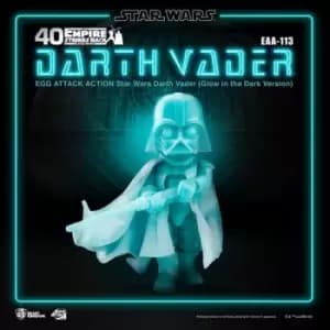 Image of Star Wars Egg Attack Action Figure Darth Vader Glow In The Dark Ver. 16 cm