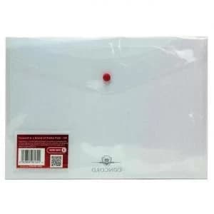 Image of Concord Stud ID Wallet File Translucent Polypropylene A4 Clear Ref