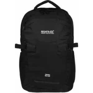 Image of Regatta Paladen II Laptop Bag (One Size) (Black/White) - Black/White