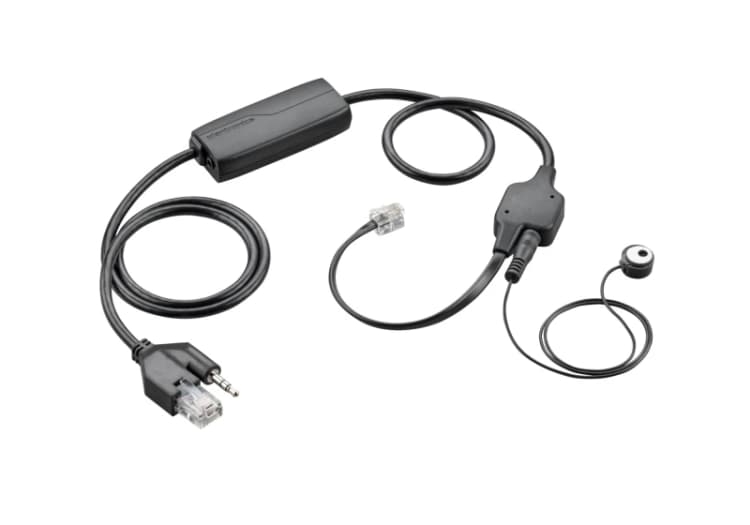 Image of HP Poly APV-63 Electronic Hookswitch Adapter for Phone 8PO85R01AA EXR8PO85R01AA