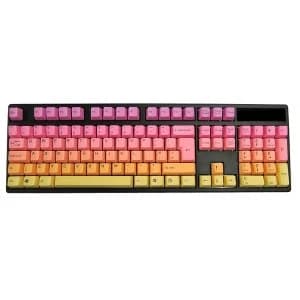 Image of Tai Hao PBT Double Shot Keycaps Sunshine ISOANSI Layout