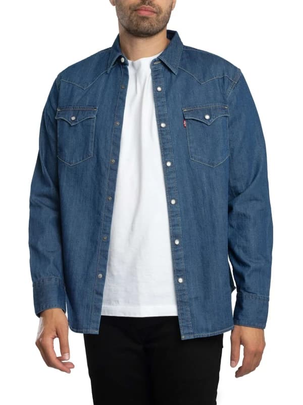 Image of Levis Barstow Western Shirt Lower Haight XL