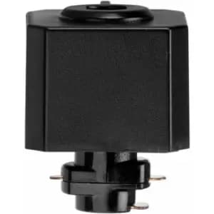 Image of Loops - Commercial Track Lighting Pendant Adaptor - 6A Maximum - Black PC Rail System
