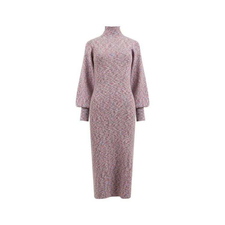 Image of Great Plains Autumn Knit Dress - Red Red 8
