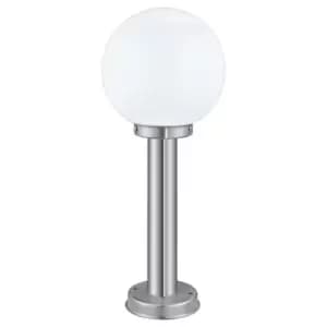 Image of Nisia - 1 Light Outdoor Pedestal Stainless Steel, E27 - Eglo