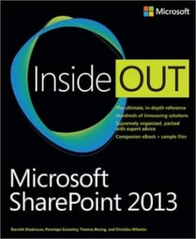 Image of Microsoft Sharepoint 2013 inside Out by Darvish Shadravan Paperback