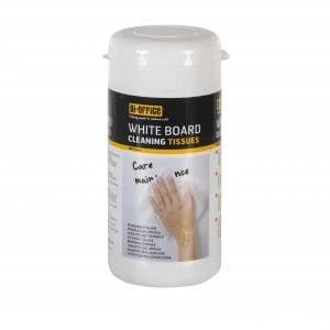 Image of Bi-office Whiteboard Tissues Pack of 100