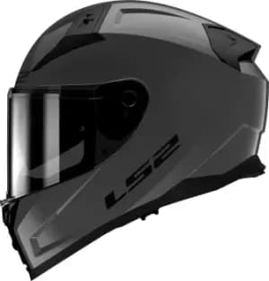 Image of LS2 Vector II Solid Helmet, grey, Size 3XL, grey, Size 3XL