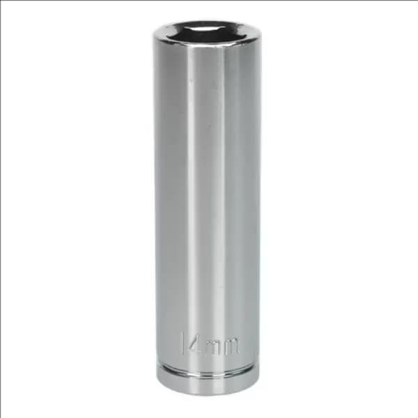 Image of Genuine SEALEY S0670 WallDrive® Socket 14mm Deep 1/2Sq Drive