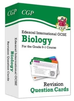 Image of New Grade 9-1 Edexcel International GCSE Biology Revision Question Cards by CGP Books