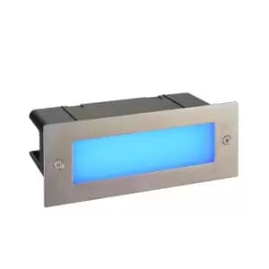 Image of Seina LED Outdoor Recessed Bricklight Marine Grade Brushed Stainless Steel K IP44