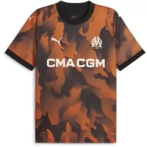 Image of Puma De Marseille Third Shirt 2023 2024 Adults - Grey
