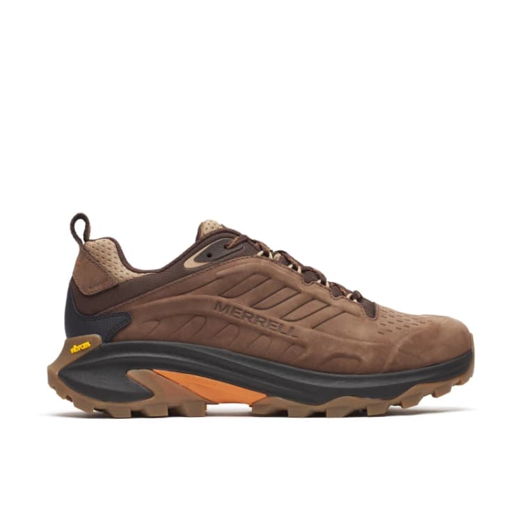 Image of Merrell Moab Speed 2 Leather Waterproof Hiking Shoe Mens Mole male 8 (42)