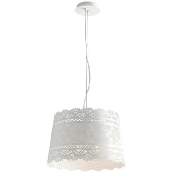 Image of Fan Europe Lighting - Fan Europe CLUNY 3 Light Cylindrical Pendant Ceiling Light White 40x27.5cm