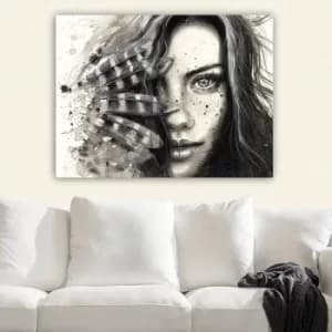Image of 379871374_70100 Multicolor Decorative Canvas Painting