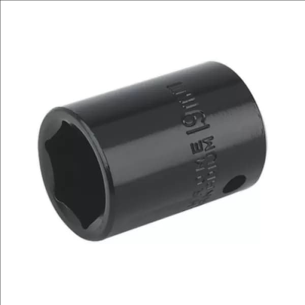 Image of Genuine SEALEY IS1219 Impact Socket 19mm 1/2Sq Drive