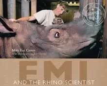 Image of Emi and the Rhino Scientist