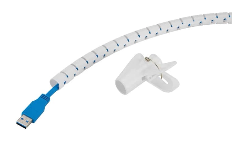 Image of Newstar Neomounts ADS06-140WH Cable sleeve - for 1-3 cables - universal ADS06-140WH