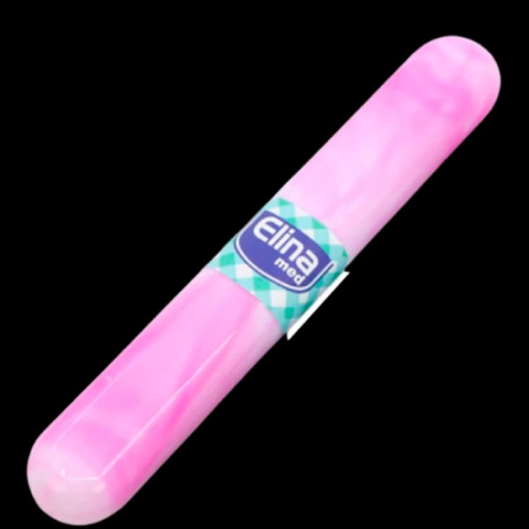 Image of Elina Marble Toothbrush Case - Pink Case_Marble_PNK-63205