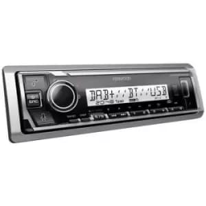 Image of Kenwood KMR-M508DAB Car stereo Steering wheel RC button connector, Bluetooth handsfree set, DAB+ tuner, Splashproof