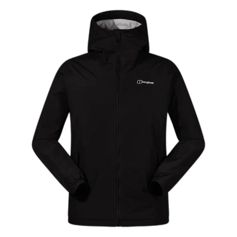 Image of Berghaus Deluge Pro 3.0 Shell Rain Jacket - Black L