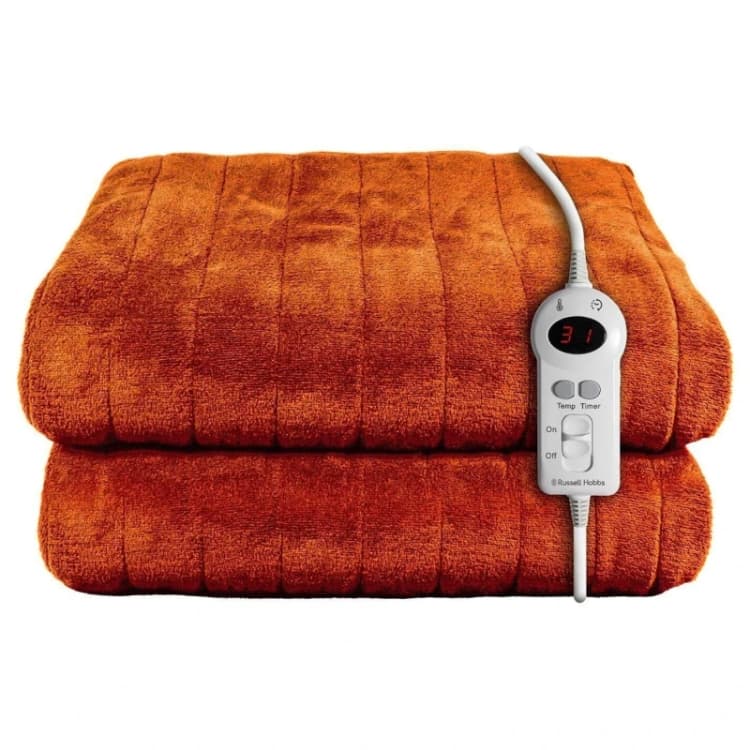 Image of Russell Hobbs RHHT1003OR Heated Throw
