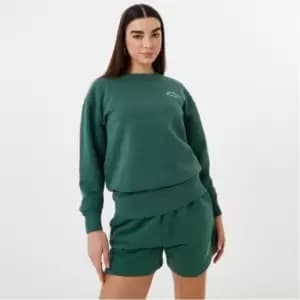 Image of Jack Wills Loose Fit Crew Sweater - Green