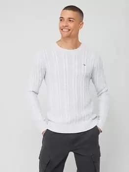Image of Tommy Jeans Tjm Reg Cable Sweater